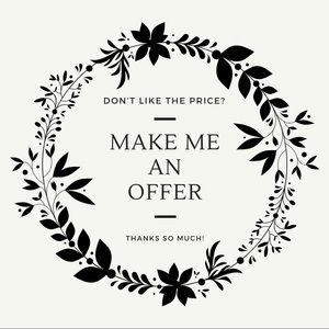 Make me an offer, y’all!